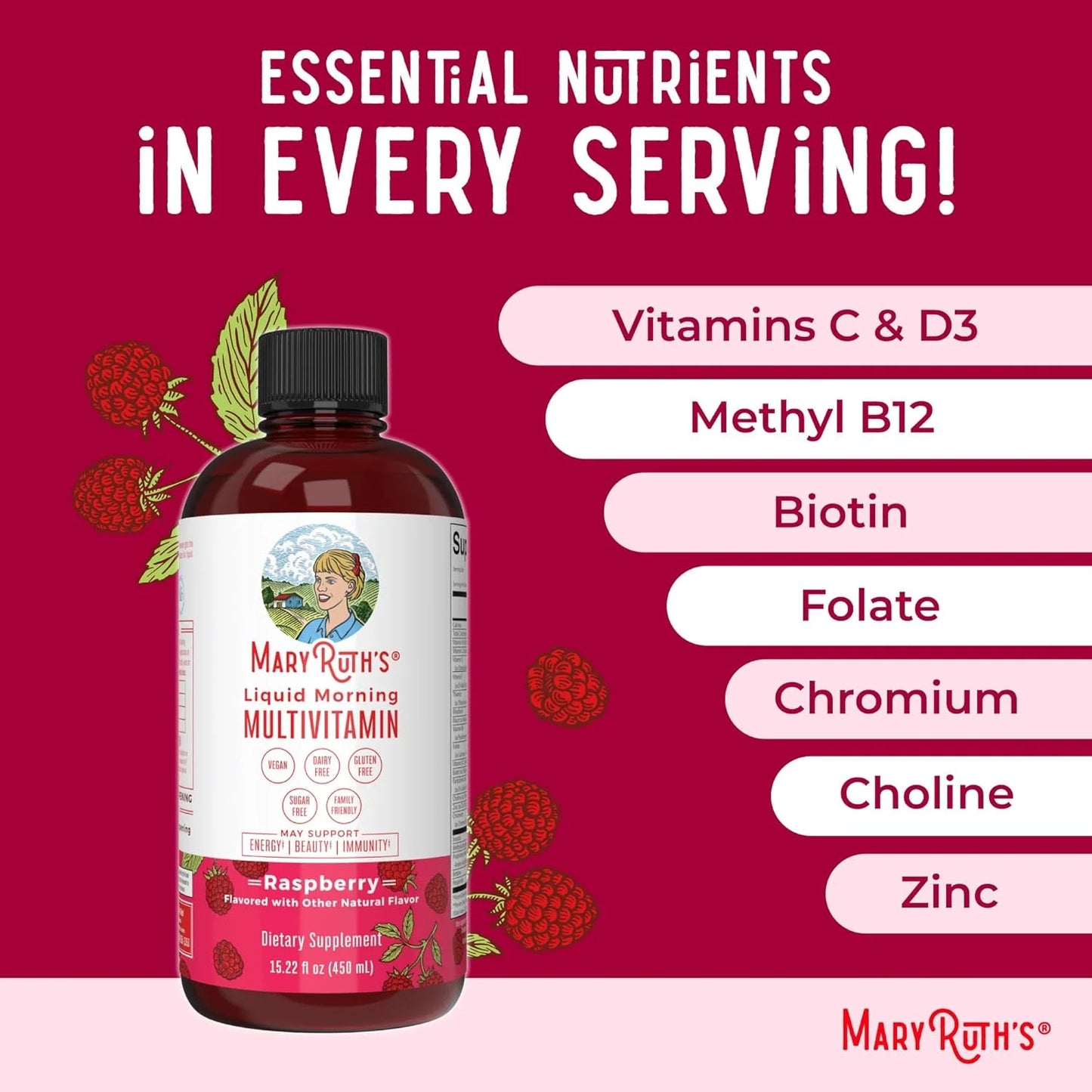 Multivitamínico líquido Mary Ruths