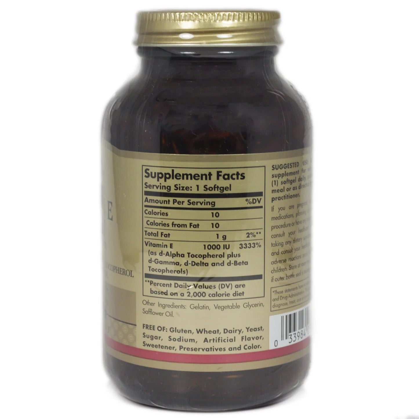 Solgar Vitamina E, 670 mg