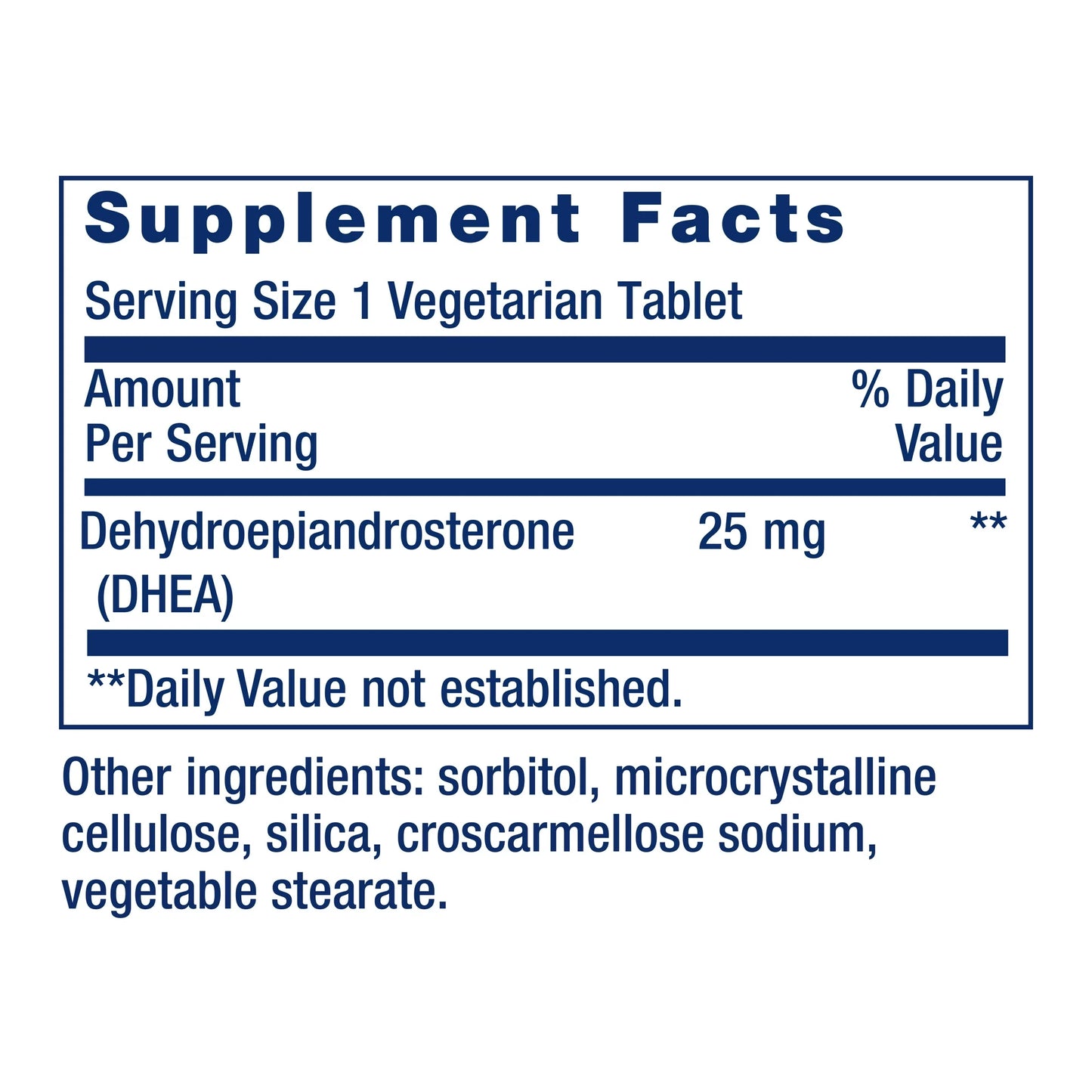 Life Extension DHEA 25 mg