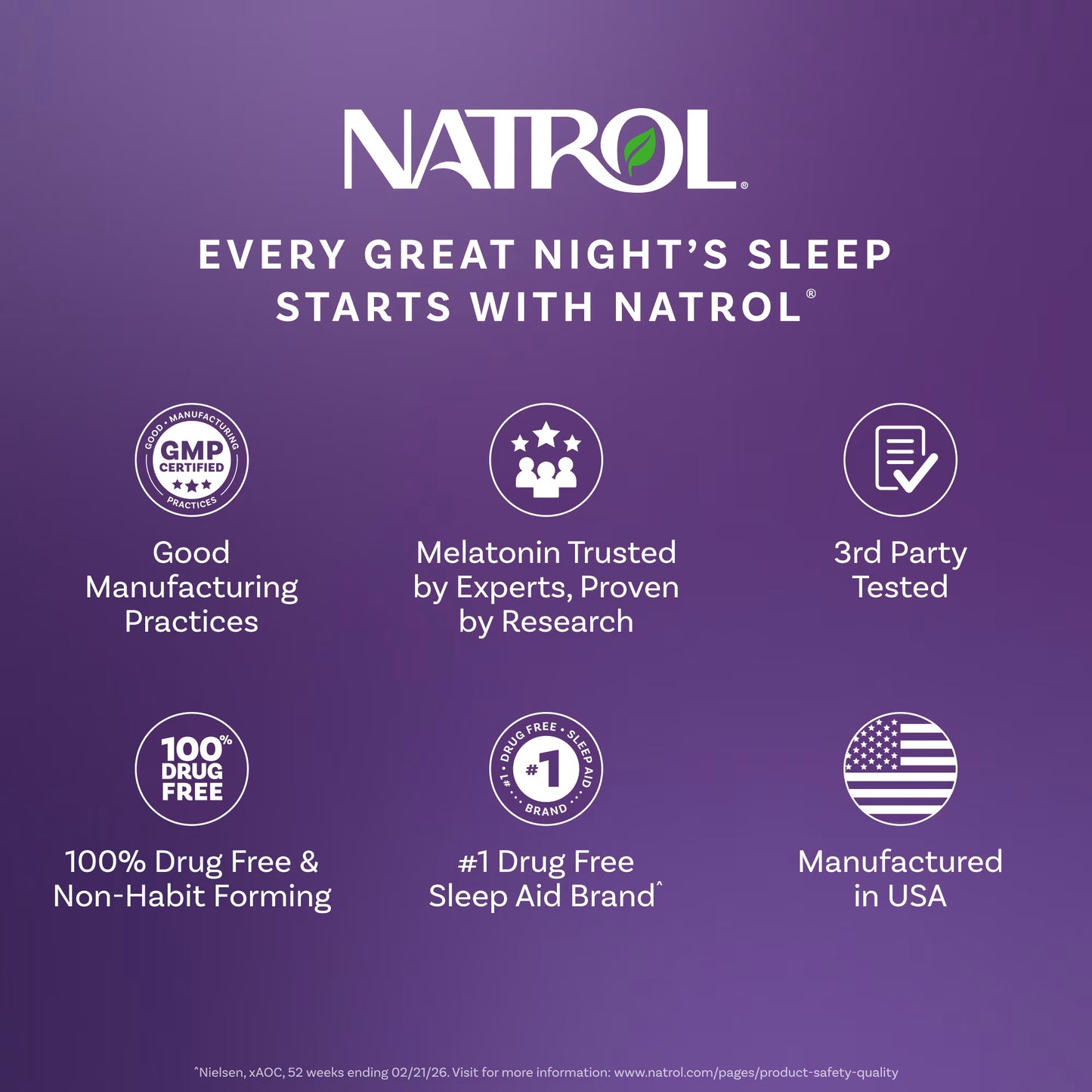 melatonina natrol en gomitas 10 mg