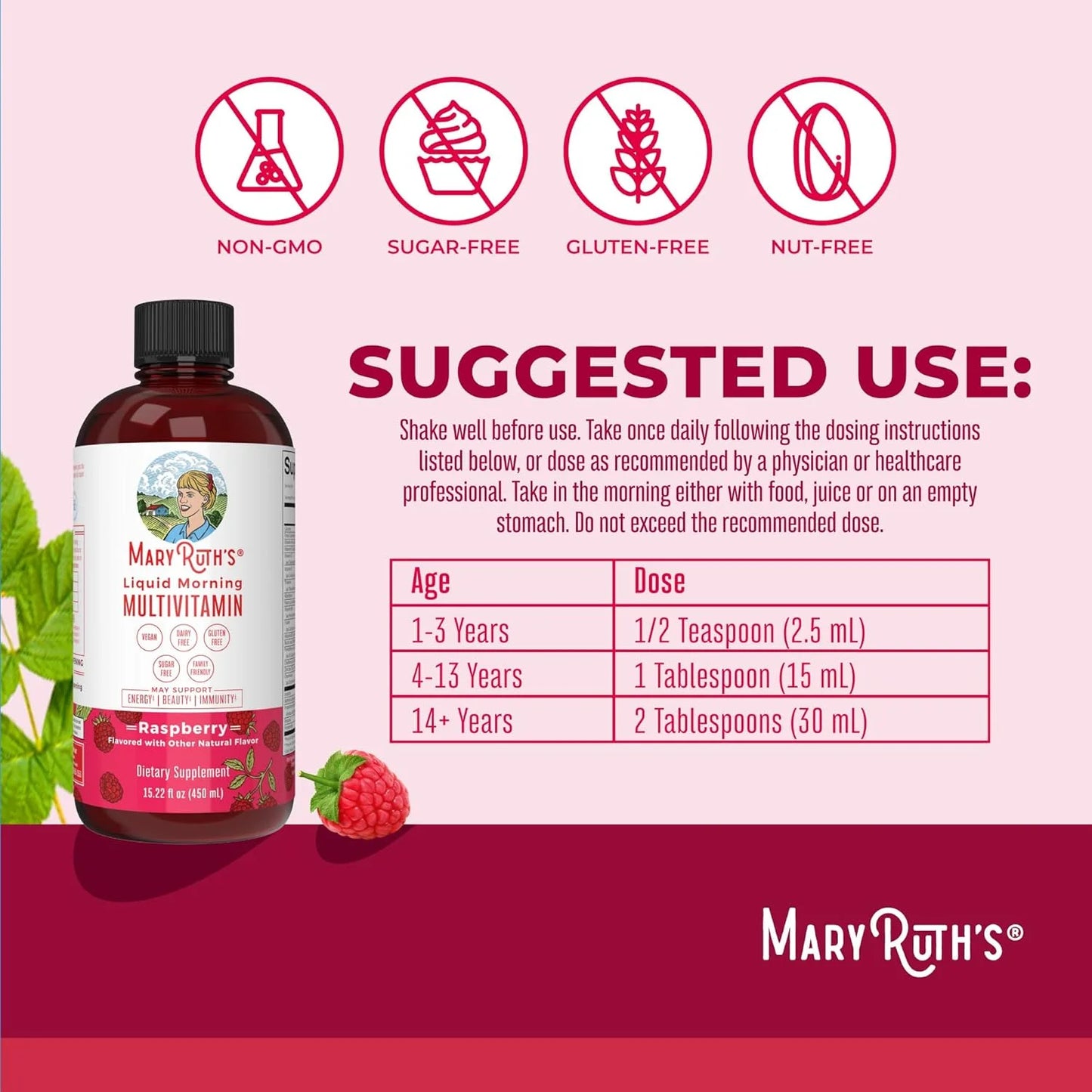 Multivitamínico líquido Mary Ruths