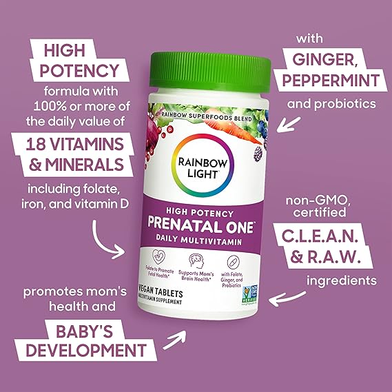 Multivitamínico prenatal One de alta potencia