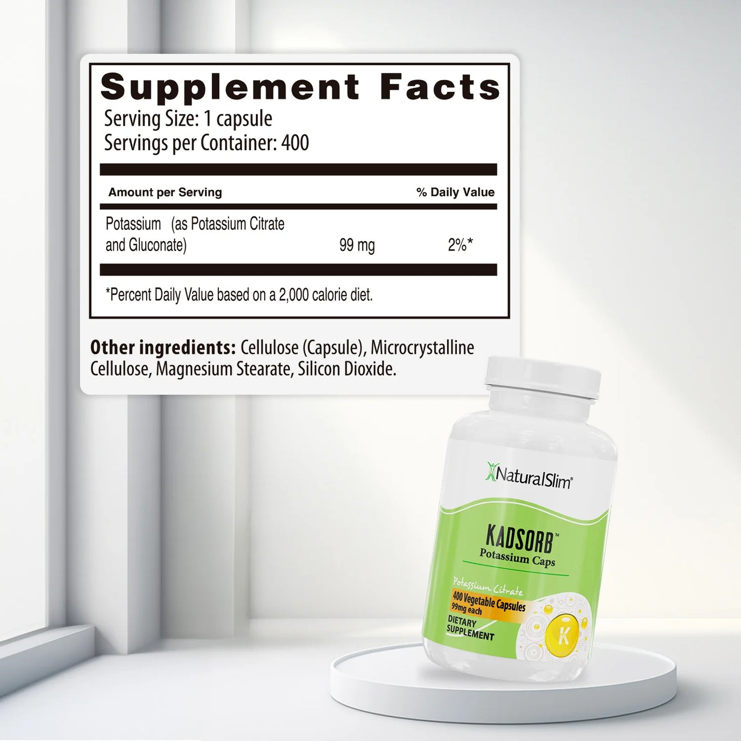 Kadsorb® ® Potassium | Citrato de Potasio