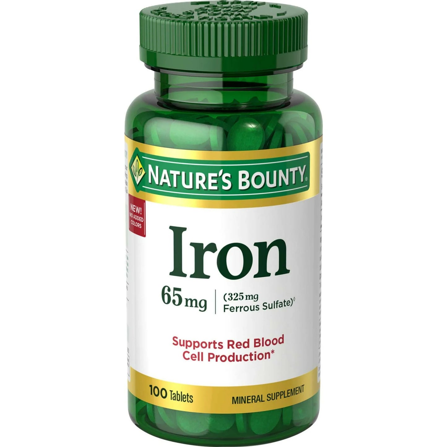 Hierro 65 Mg Nature's Bounty