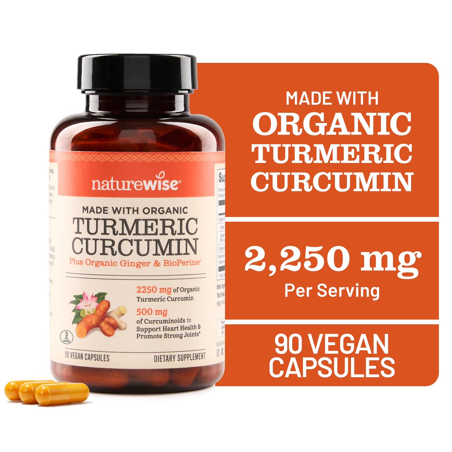Curcumina 2250 mg Naturewise
