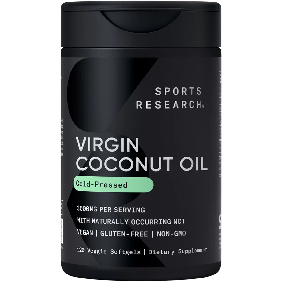 Aceite de coco virgen orgánico 1000 mg