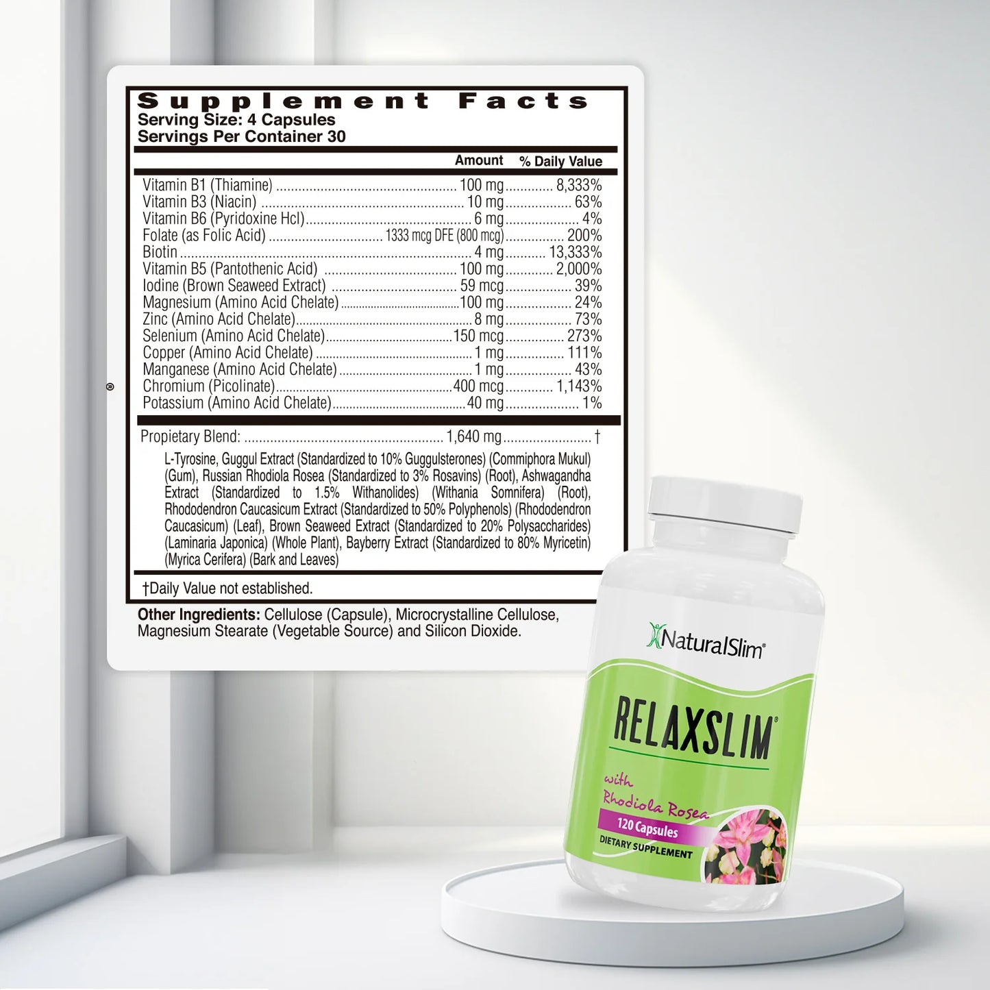 RelaxSlim® ® | Adaptógenos y Rhodiola Rosea