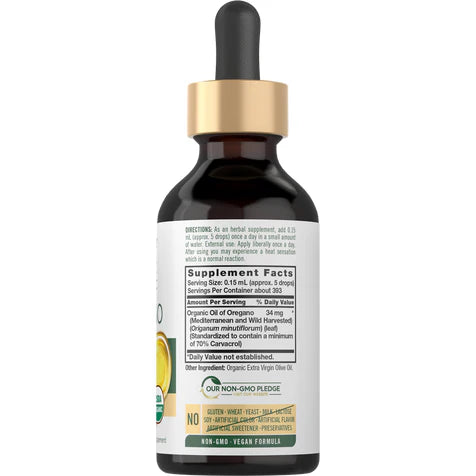 Aceite de orégano | 2oz líquido