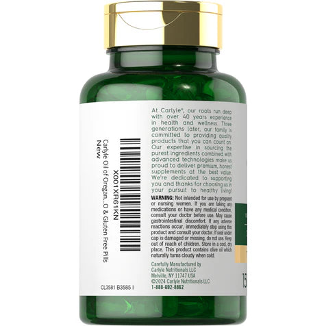Aceite de orégano 4000 mg