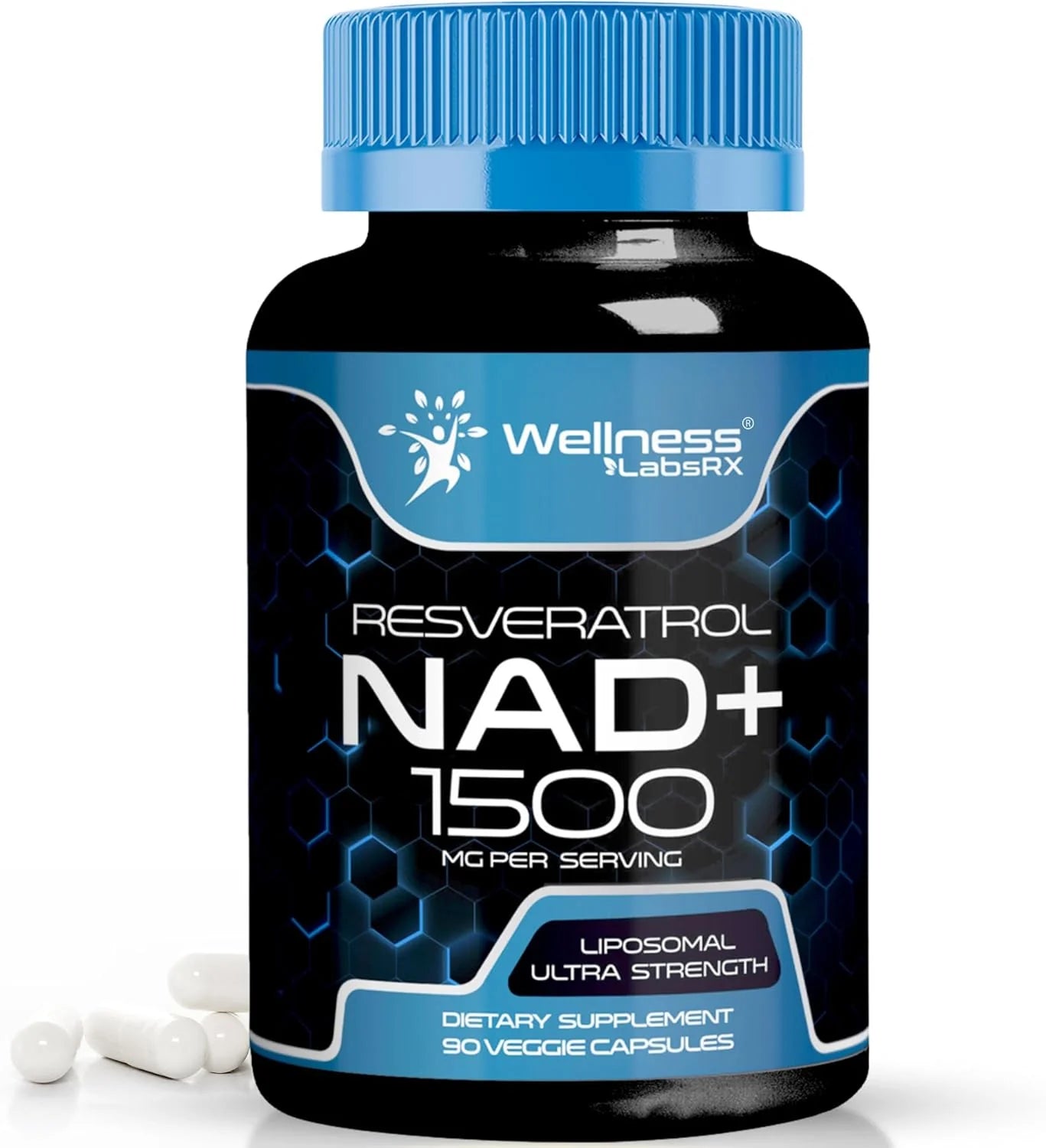 NAD liposomal + Resveratrol 1500 mg – 90 cápsulas