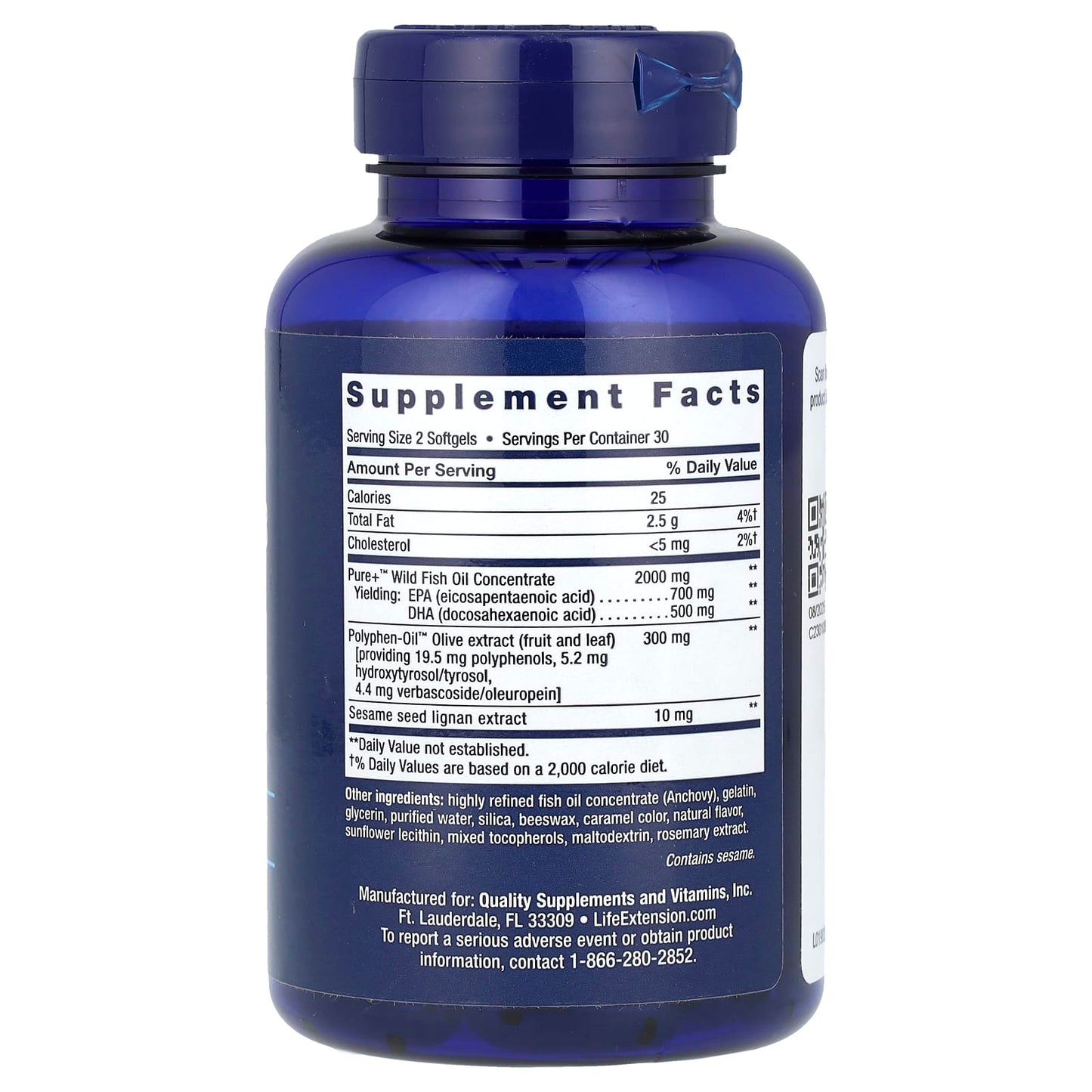 Super Omega-3 EPA/DHA Fish Oil