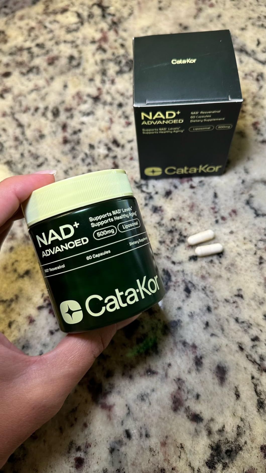 Nad cata-kor Liposomal