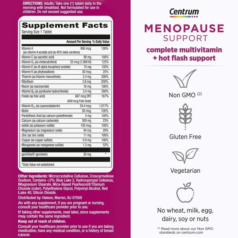 Centrum menopause support