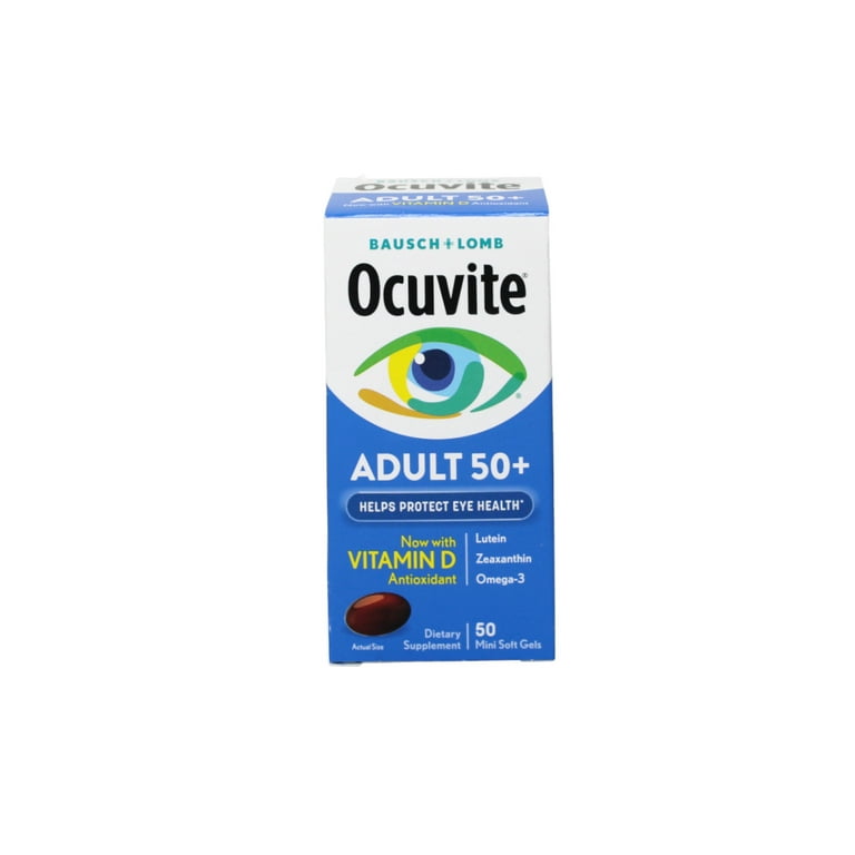 Ocuvite - Suplemento de vitaminas y minerales para los ojos