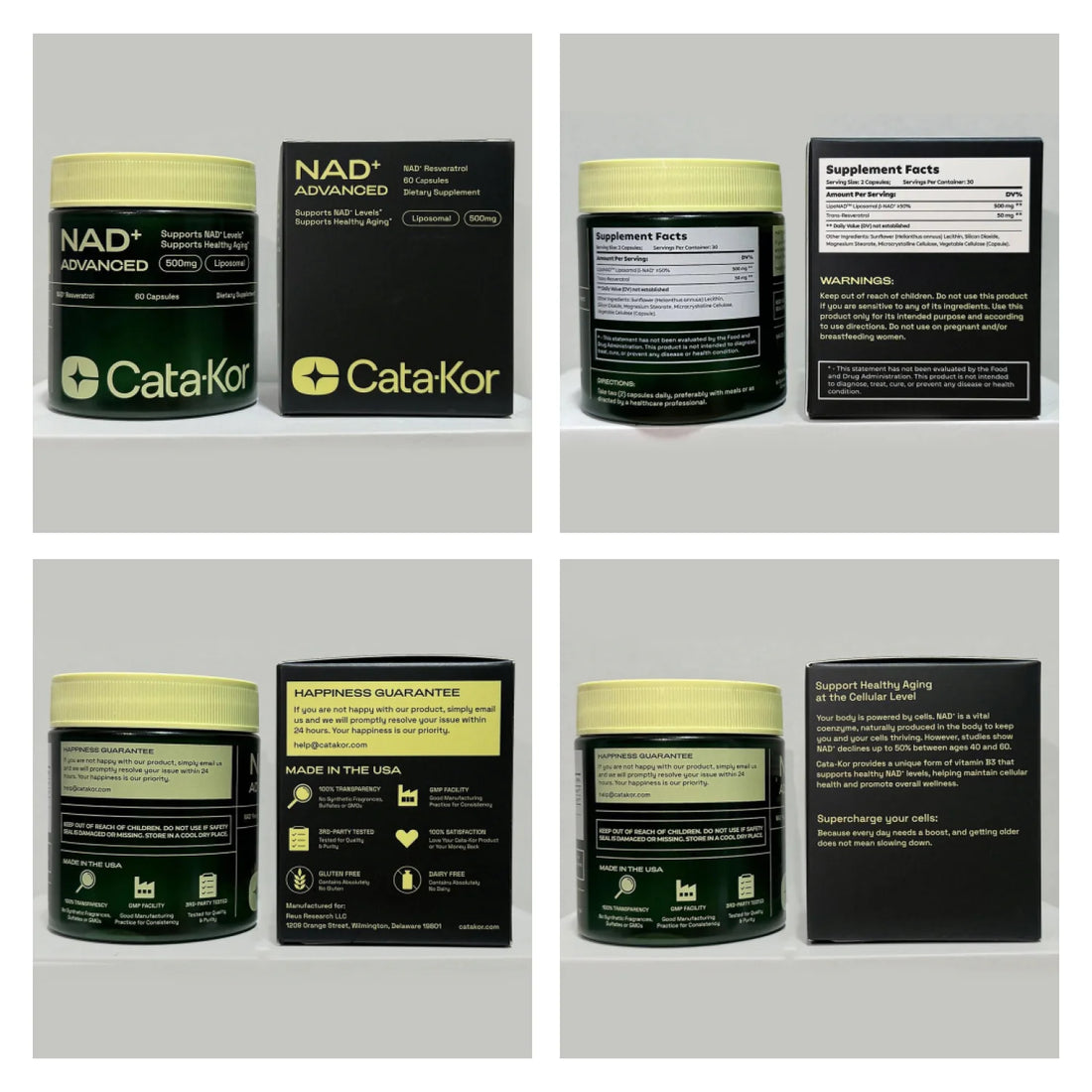 Nad cata-kor Liposomal