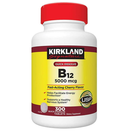 Kirkland B12 5000mcg disolución rápida