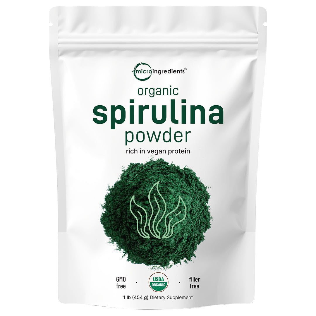 espirulina orgánica microingredients