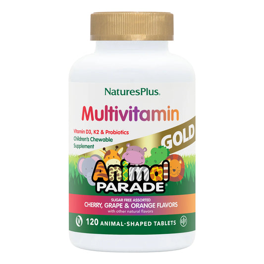 Multivitamínico masticable para niños Animal Parade® GOLD