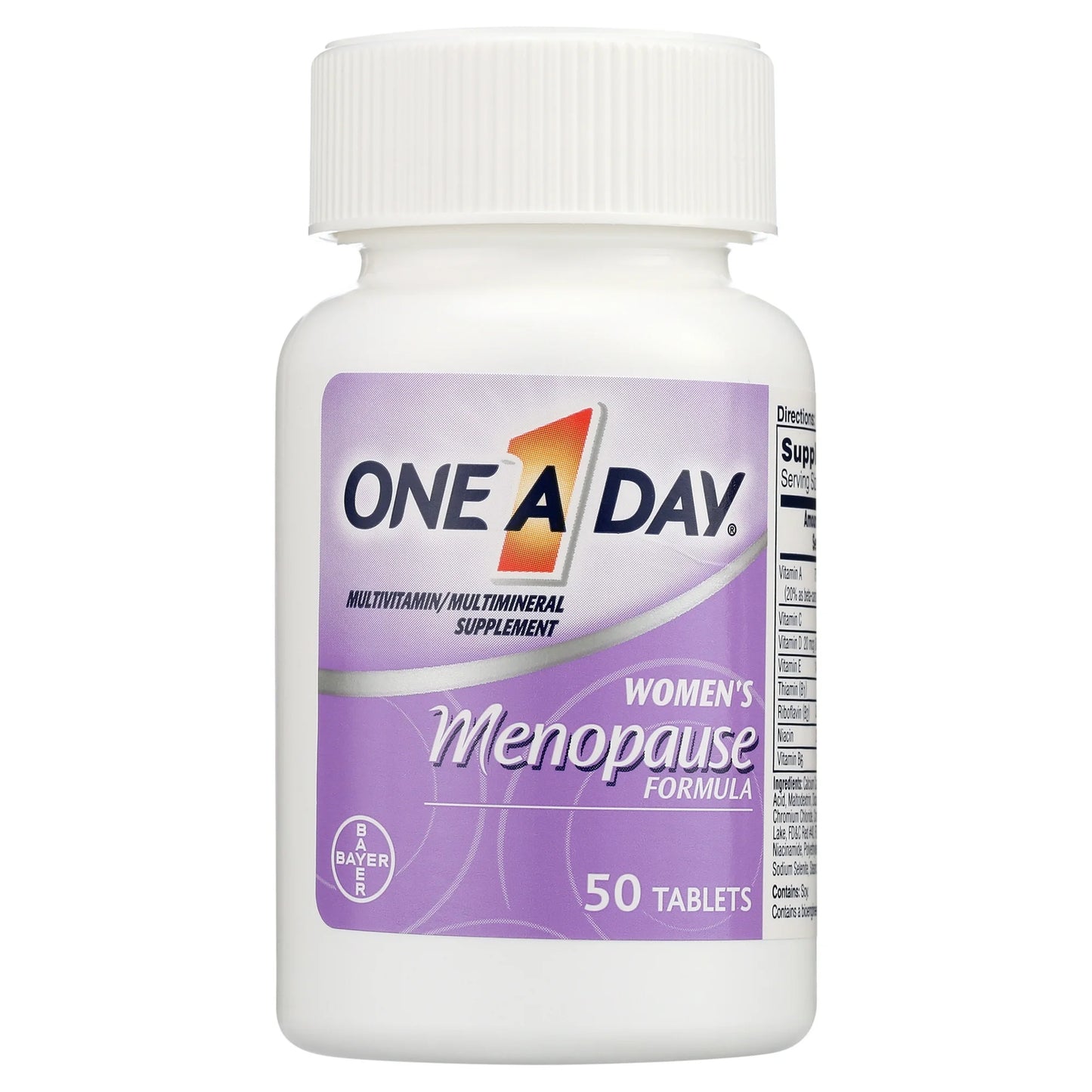 One A Day Women's Comprimidos Multivitamínicos de Fórmula para la Menopausia 50
