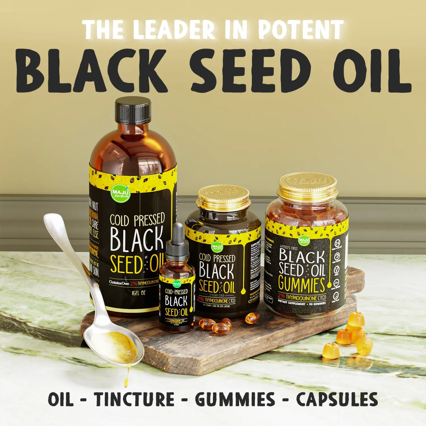 Aceite de Semilla Negra MAJU's