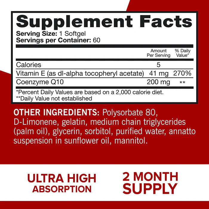 Ultra CoQ10 200 mg Qunol®