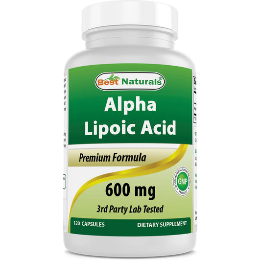 Best Naturals Ácido Alfa Lipoico 600 mg