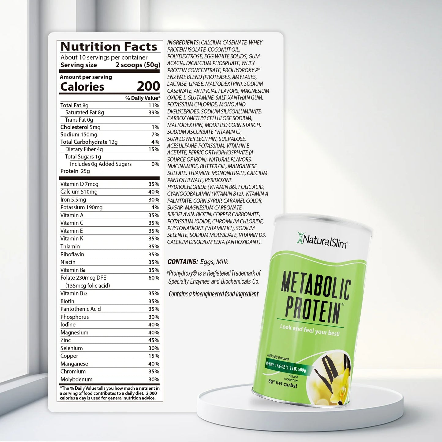 Metabolic Protein® Vainilla