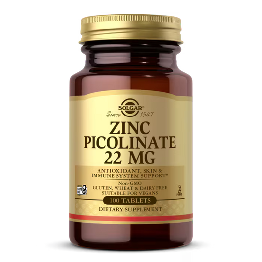 Picolinato de Zinc 22 mg SOLGAR