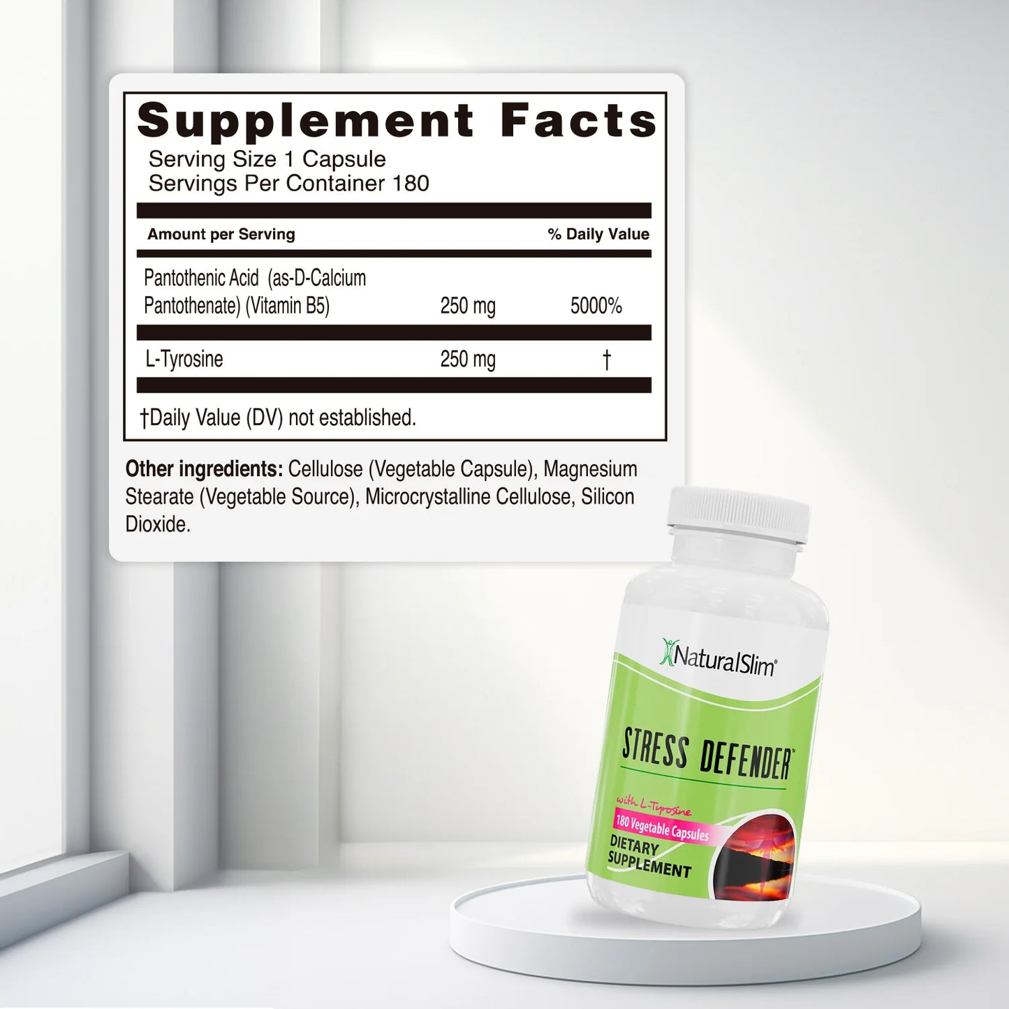 Stress Defender® | Con Vitamina B5 y L-Tirosina