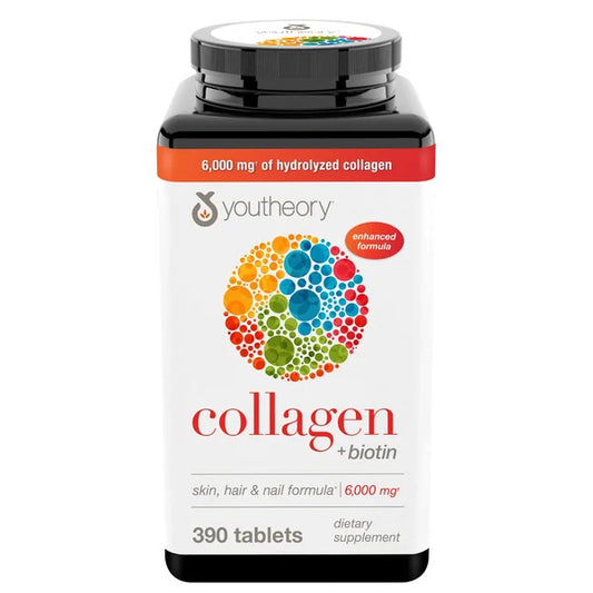 Colágeno y biotina de Youtheory