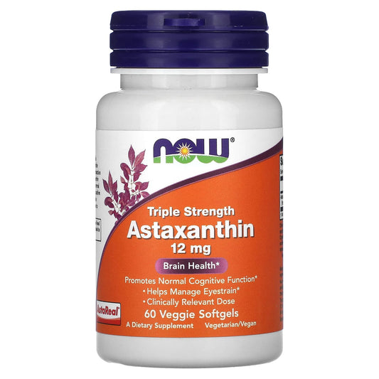 Astaxantina de Triple Fuerza, 12 mg