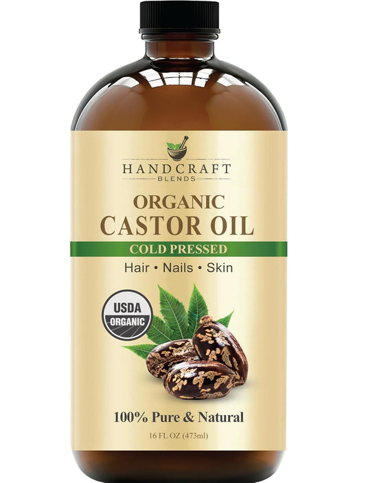Aceite de ricino orgánico artesanal