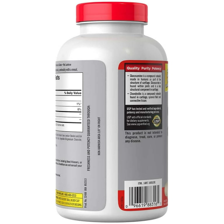 Glucosamina y Condroitina Kirkland