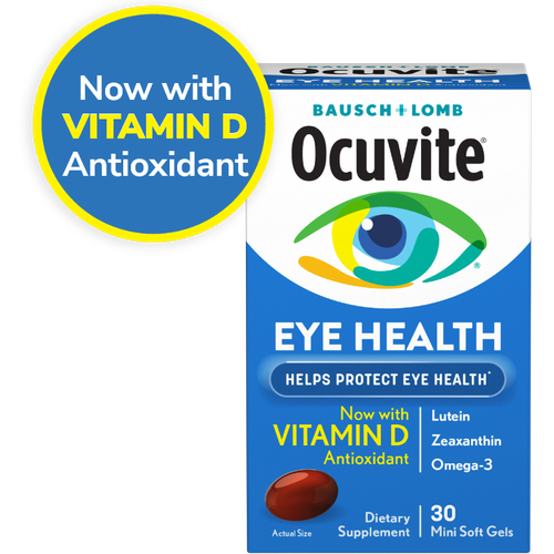 Ocuvite - Suplemento de vitaminas y minerales para los ojos