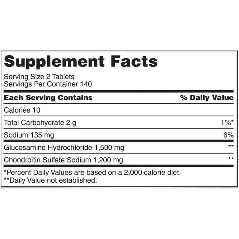 Glucosamina y Condroitina Kirkland